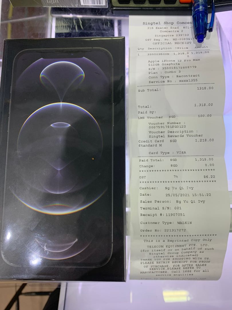 Iphone 12 Pro Max 512gb Mobile Phones Gadgets Mobile Phones Iphone Iphone 12 Series On Carousell