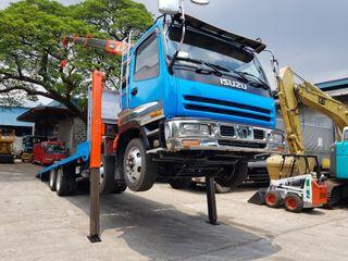 Isuzu Giga selfloader with boom crane 12W japan surplus