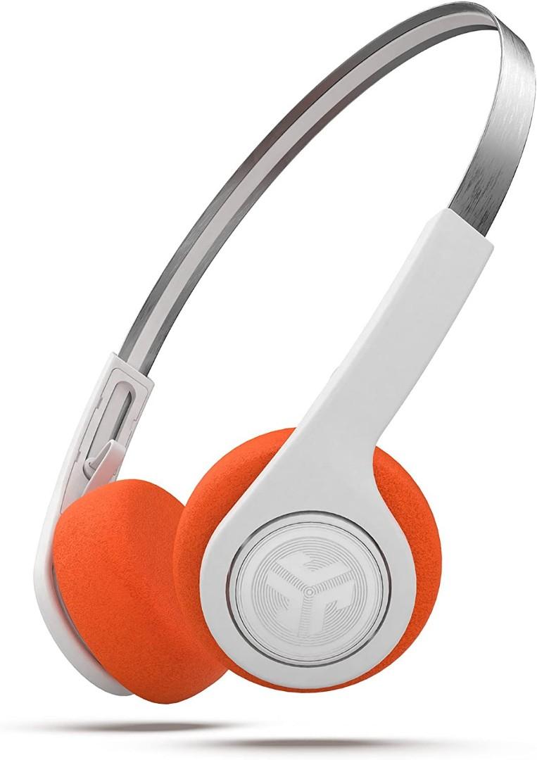 JLab Audio Rewind Wireless Retro Headphones Bluetooth 4.2 12 Hours