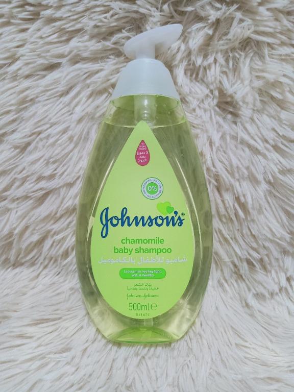 Johnson S Chamomile Baby Shampoo 500ml Authentic Babies Kids Bathing Changing Bathtub Bath Accessories On Carousell