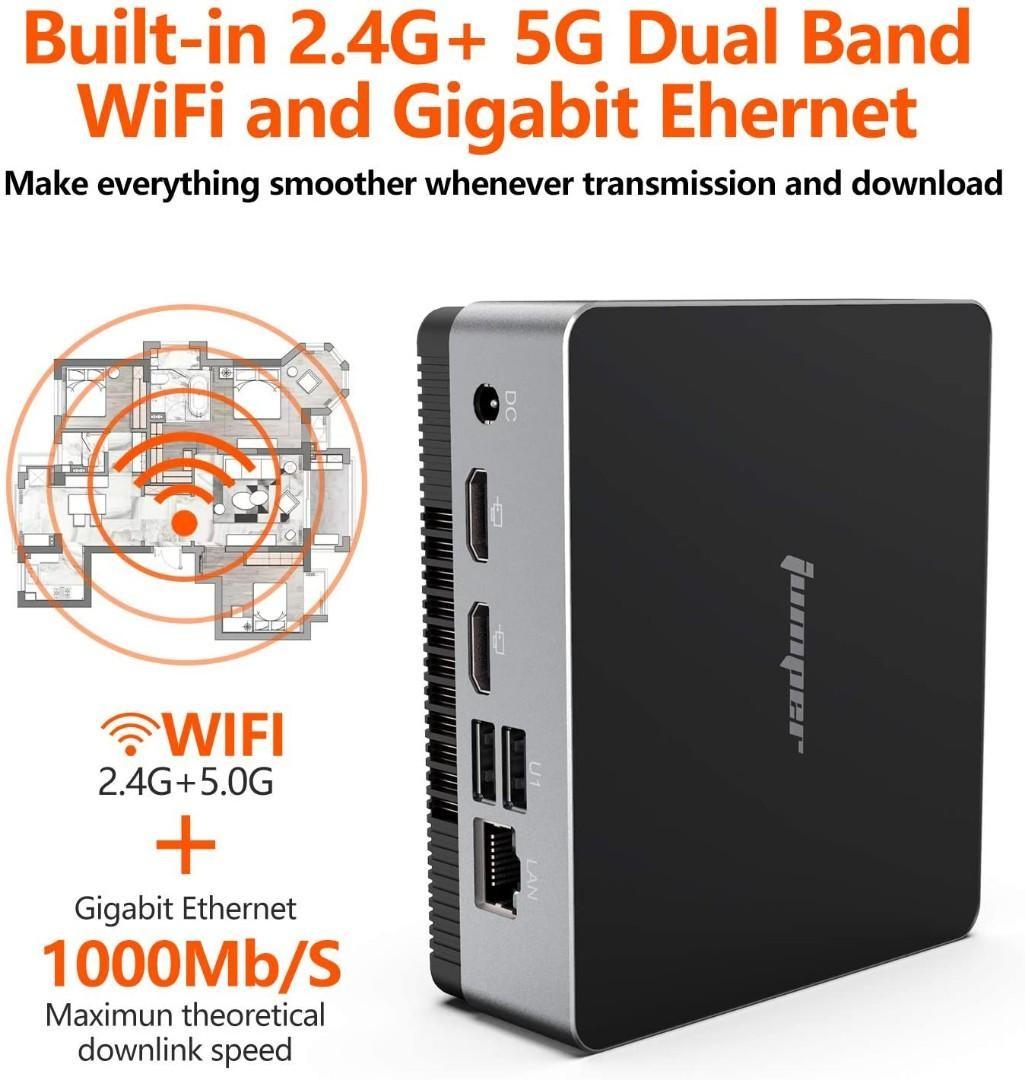jumper ミニPC Intel Core i3 8GB RAM 専用EZbox jumper i3 ミニPC Jumper EZbox i3 Mini PC, Mini Computers