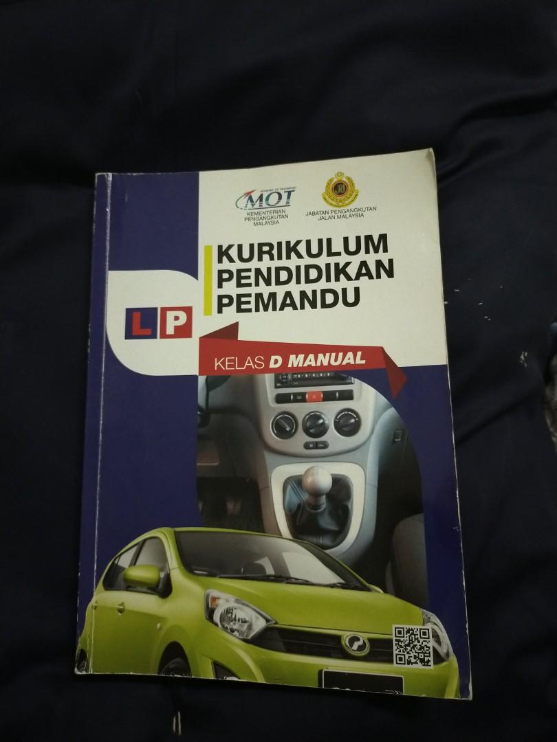Kurikulum Pendidikan Pemandu Kelas D Manual Books Stationery Books On Carousell
