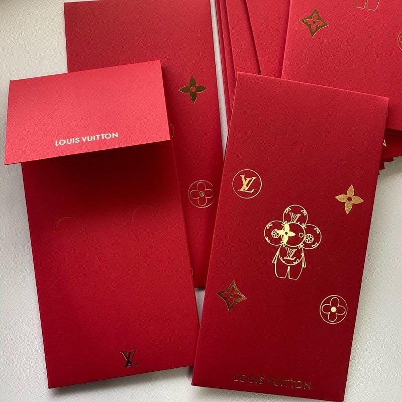 2017 Louis Vuitton LV Red Packet /AngPao/ Angpow Box Set, Hobbies & Toys,  Stationery & Craft, Occasions & Party Supplies on Carousell