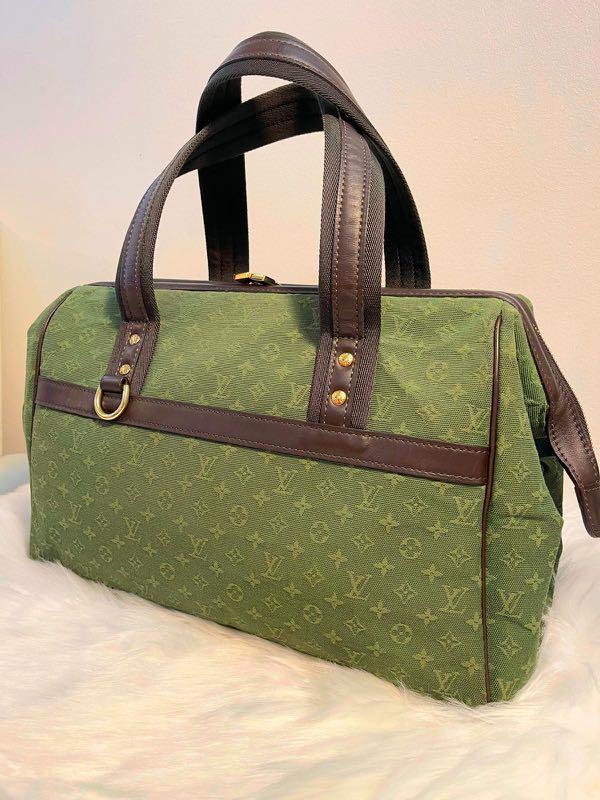 Louis Vuitton Josephine Monogram Shoulder Bag in Khaki Green – Nitryl