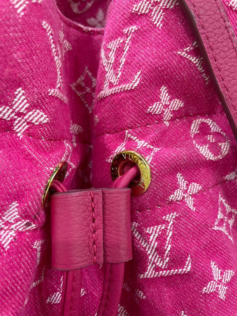 LOUIS VUITTON Monogram Denim Noe full MM 2Way Shoulder Bag Pink M40870 LV  bs697 ref.531001 - Joli Closet