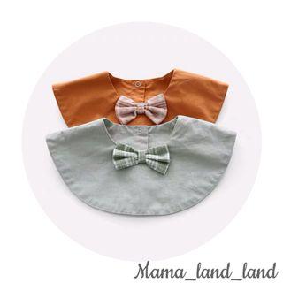 🎉🎉🎁Lovely little gentle baby boy cotton bibs with bow tie 🎉🎉🎁Lovely little gentle baby boy cotton bibs with bow tie