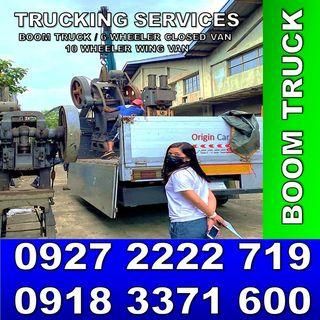 LOW PRICE boom truck 6 wheeler open truck  FORWARD WITH BOOM FOR RENT