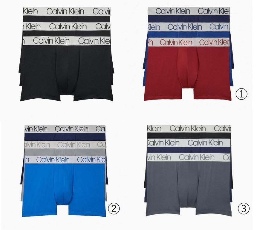 M Calvin Klein Chromatic 3pack Micro Low Rise Trunk Men Underwear Men S Fashion Bottoms New Underwear On Carousell