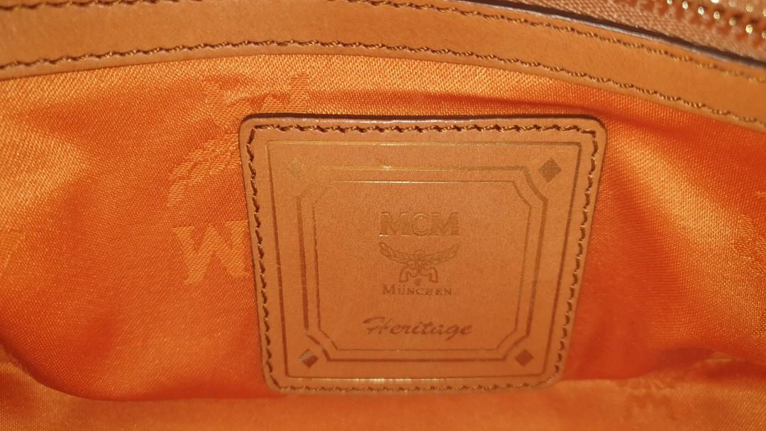 MCM Heritage Collection Made in Italy (Category: Luxury Bags & Wallets) located in Manila. Submitted by lylmaster (Listing ID 1089972016, Image 3). Description: limited edition MCM Heritage Collection Sling Bag (Made in Italy) PhP 16,500 Guaranteed Authentic or your money back.