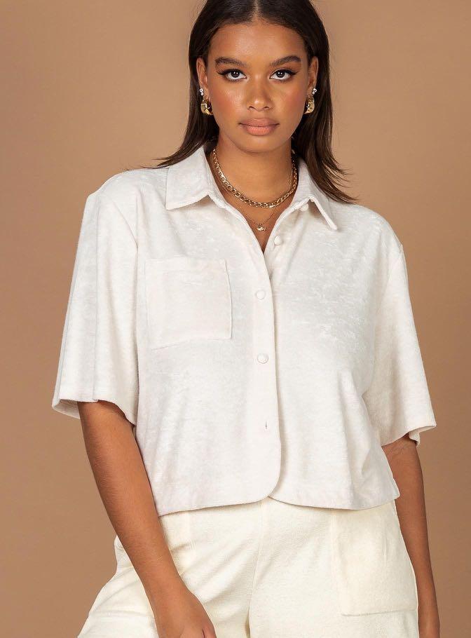 Mia Crop top princess polly, Women's 