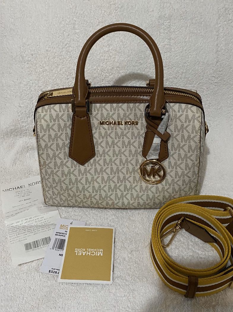 Michael Kors Hayes small duffle, Women's Fashion, Bags & Wallets, Cross