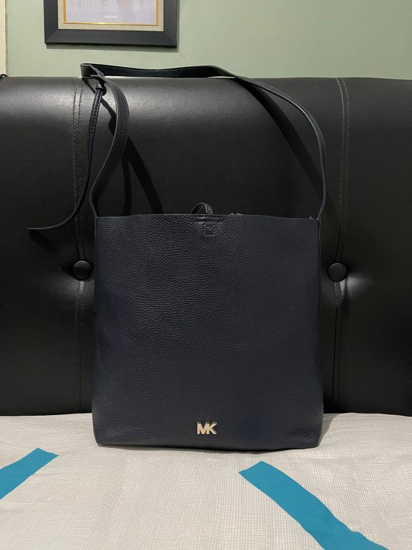 Michael Kors Junie Messenger Pebbled Leather Fesyen Wanita Tas