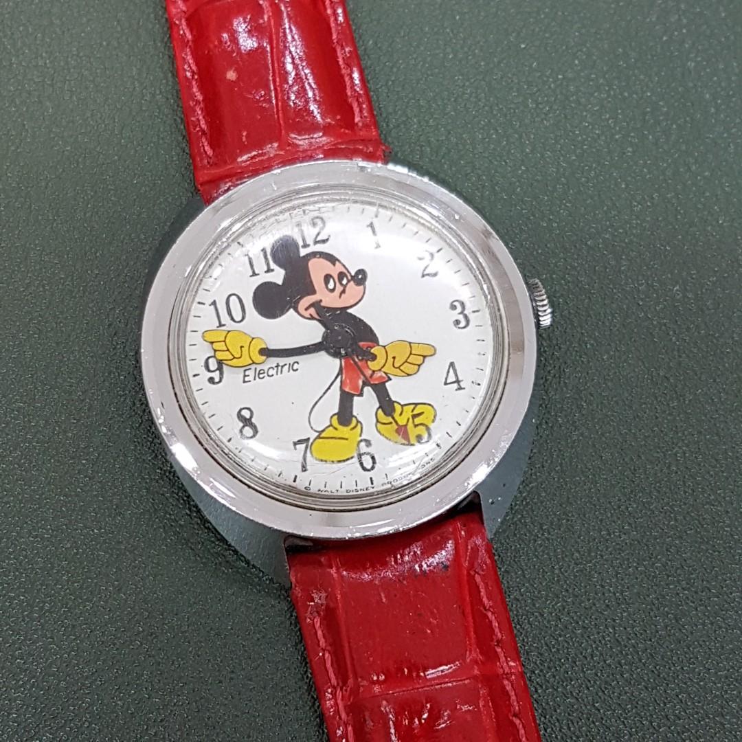 Vintage timex discount mickey mouse watch