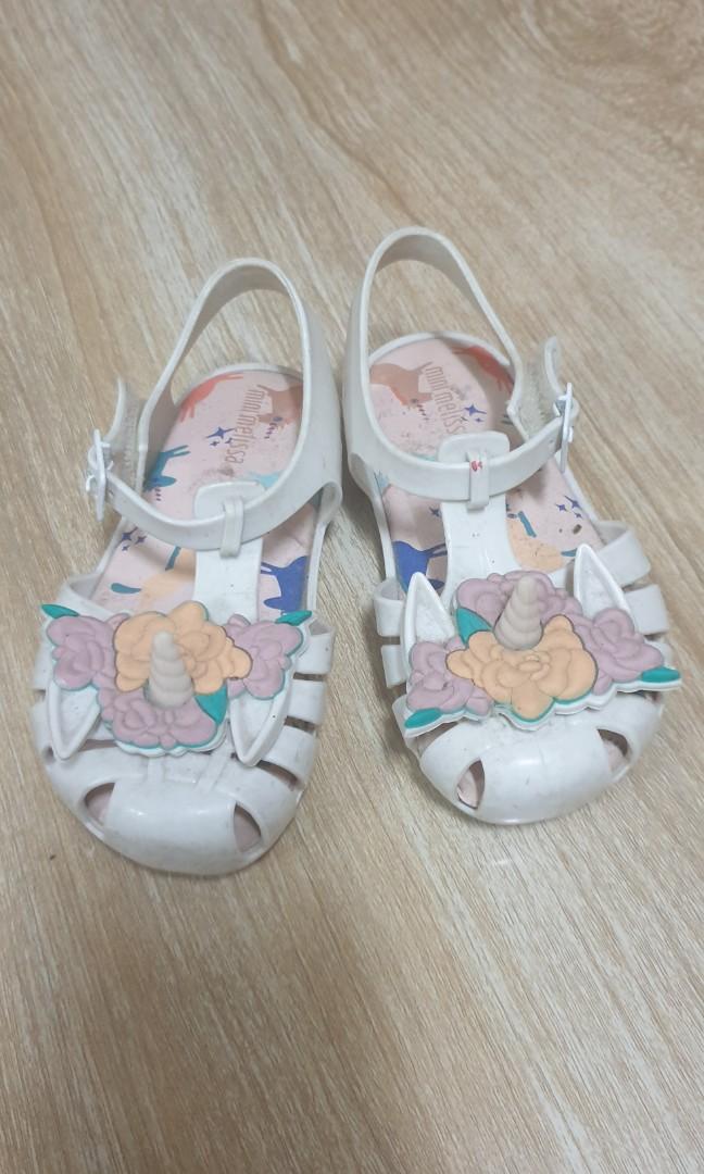 Mini melissa unicorn shoes sale