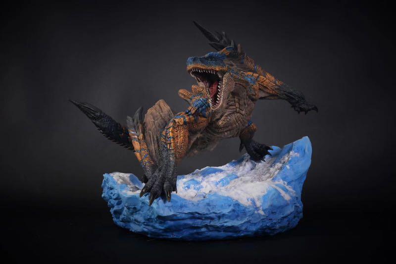 Monster Hunter Tigrex Resin Statue, Hobbies & Toys, Toys & Games on