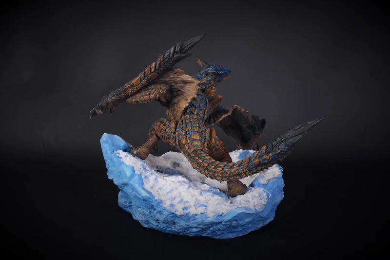 Monster Hunter Tigrex Resin Statue, Hobbies & Toys, Toys & Games on