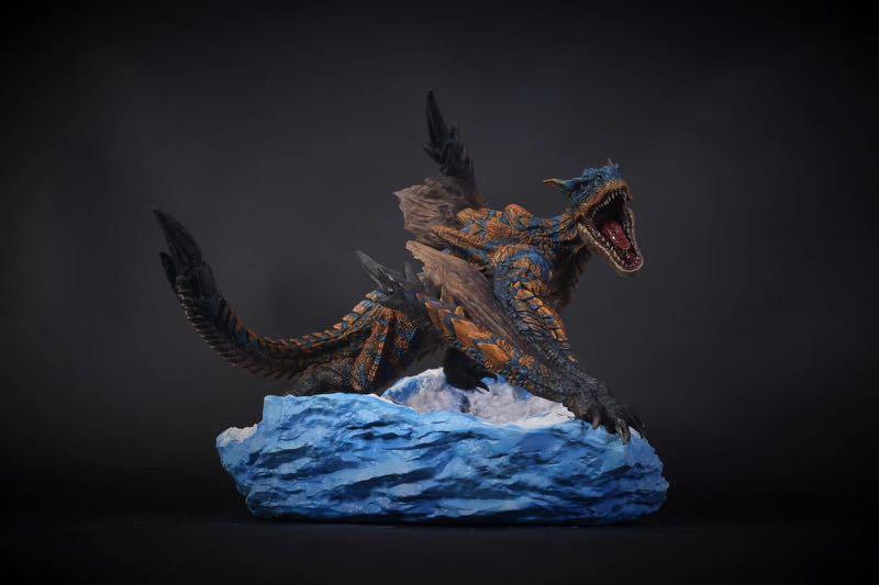 Monster Hunter Tigrex Resin Statue, Hobbies & Toys, Toys & Games on