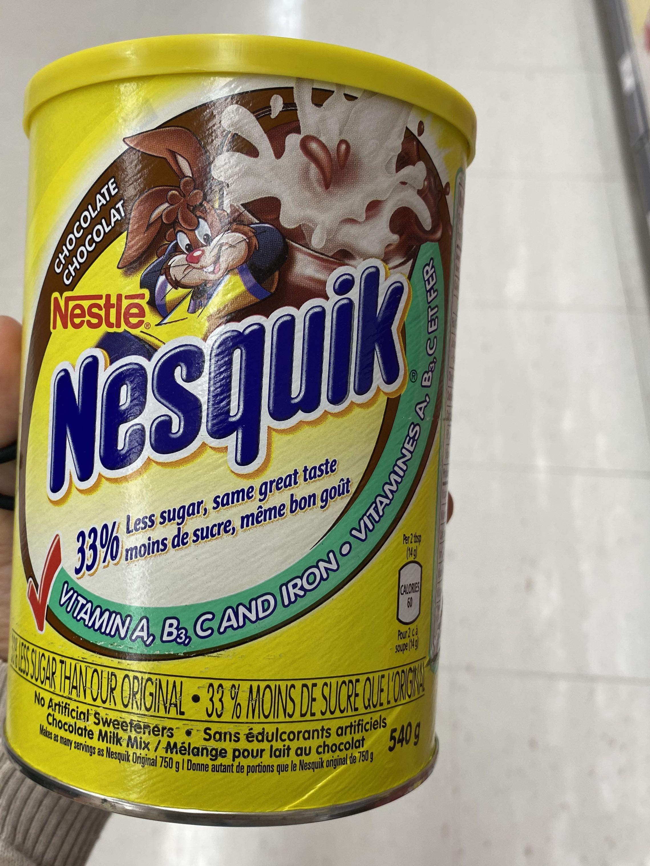 nesquik chocolate milk logo