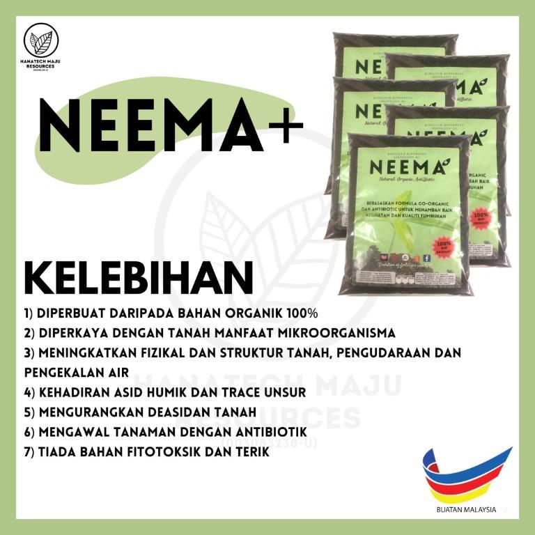 🔥NEW ITEM🔥 1KG NEEMA+ BAJA ORGANIK (Baja mempunyai sistem 