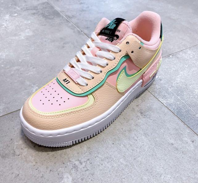 Nike Air force 1 shadow arctic punch, Fesyen Wanita, Sepatu di Carousell