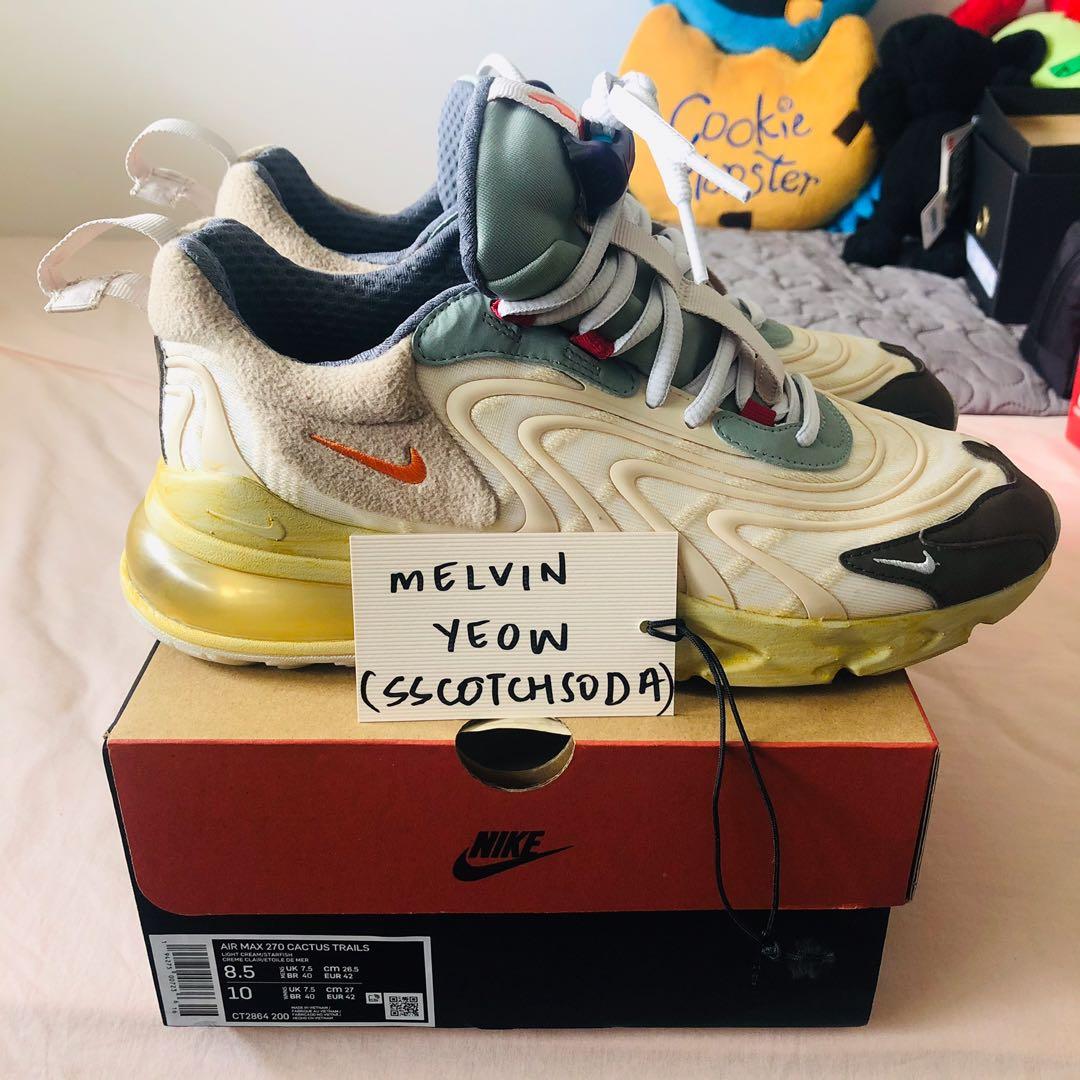 Nike air max 27 cheap mens yellow