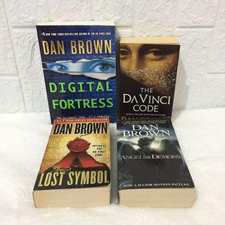 Novel Preloved English Import [Dan Brown] The Da Vinci Code, Lost Symbol
