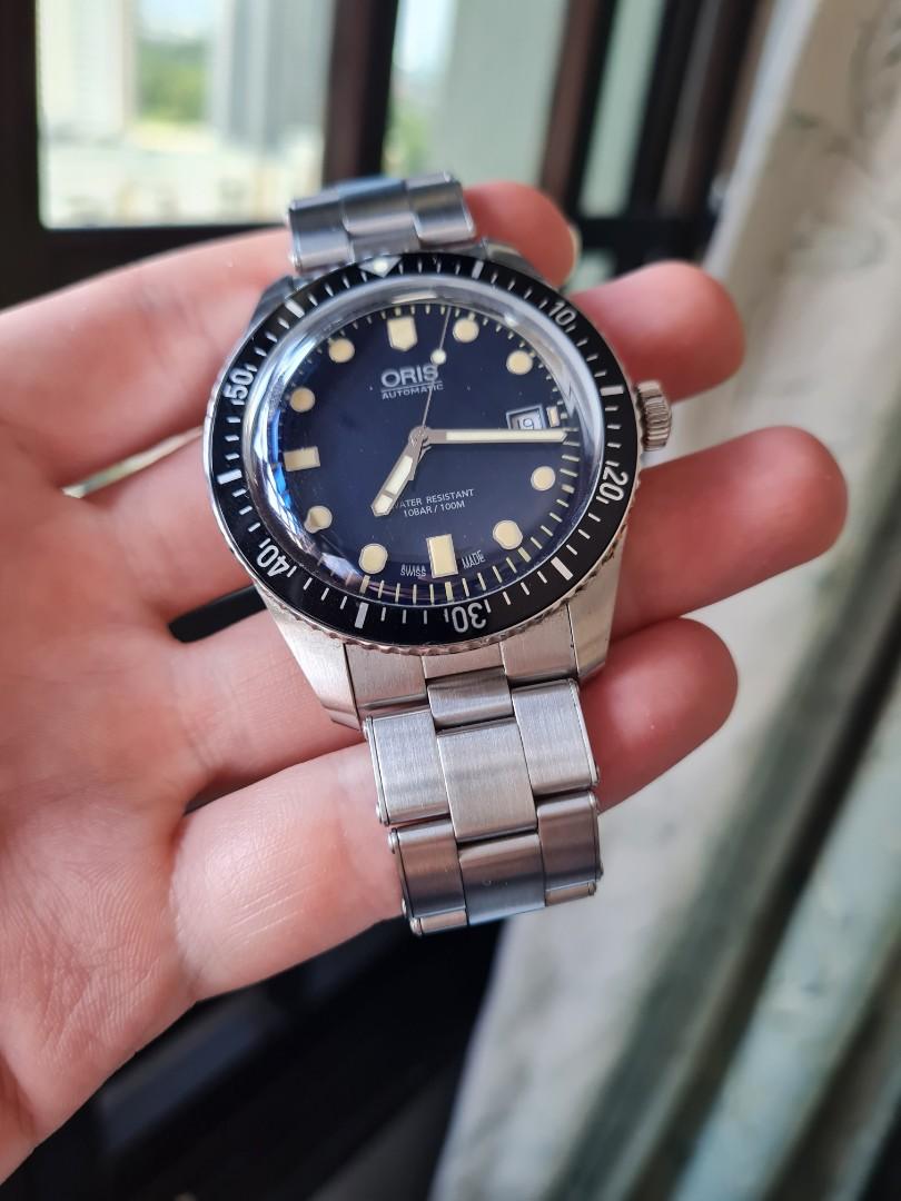 Oris 65 sales 42mm blue