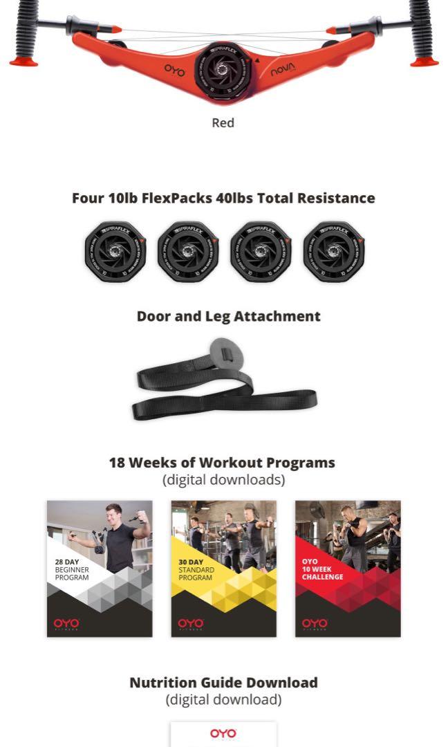 Oyo flex pack outlet
