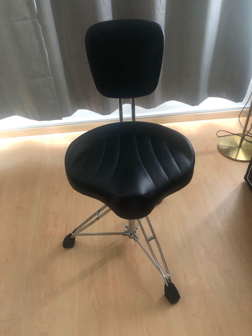 Pearl d2500br drum on sale throne with backrest