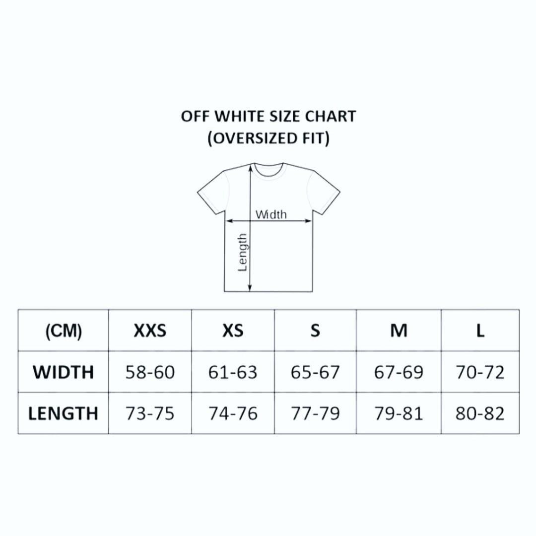 off white xxs sizing
