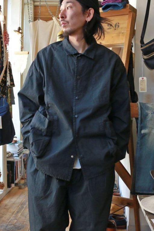 Porter Classic poplin mil-shirt jacket, 男裝, 外套及戶外衣服