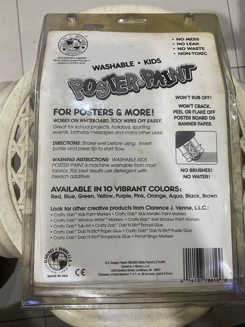 Poster Paint (Category: Art & Prints) located in Manila. Submitted by metrosen (Listing ID 1089932673, Image 2). Description: Bought in US.