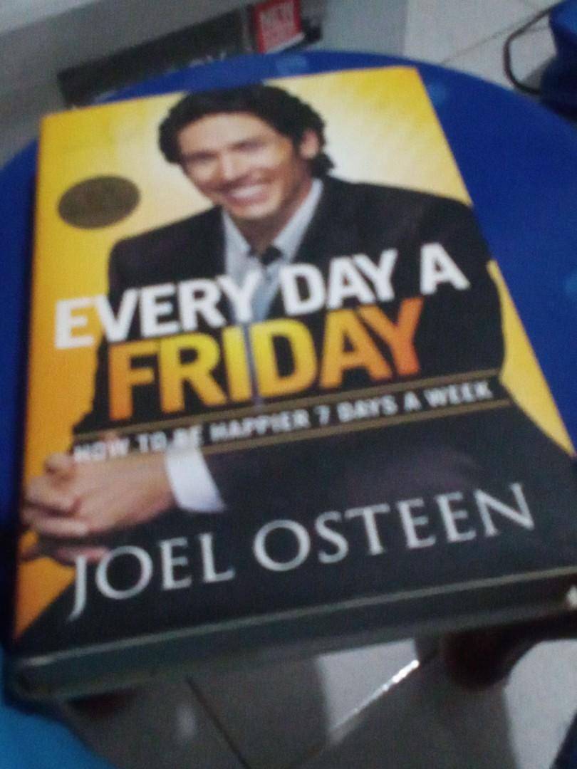 Preowned Christian books (Category: Religion Books) located in Las Pinas. Submitted by dave_91 (Listing ID 1089944627, Image 3). Description: 1. KJV Study Bible (clean pages, no notes.) [SOLD] 2. Become A Better You J. Osteen, PB (almost new, no notes) ₱250.00. 3. Every Day A Friday J. Osteen, HB (almost new, no notes) ₱300.00. 4. Experiencing God H.T. Blacaby.. PB (almost new, have notes & highlights but very cleaned. Walang gusot o lukot. [SOLD