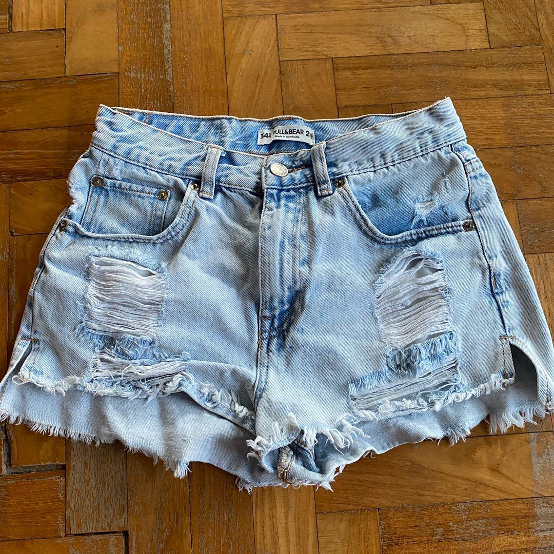 Pull and bear jeans clearance shorts