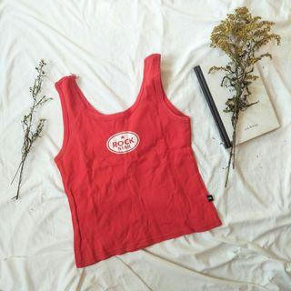 red tanktop thrift