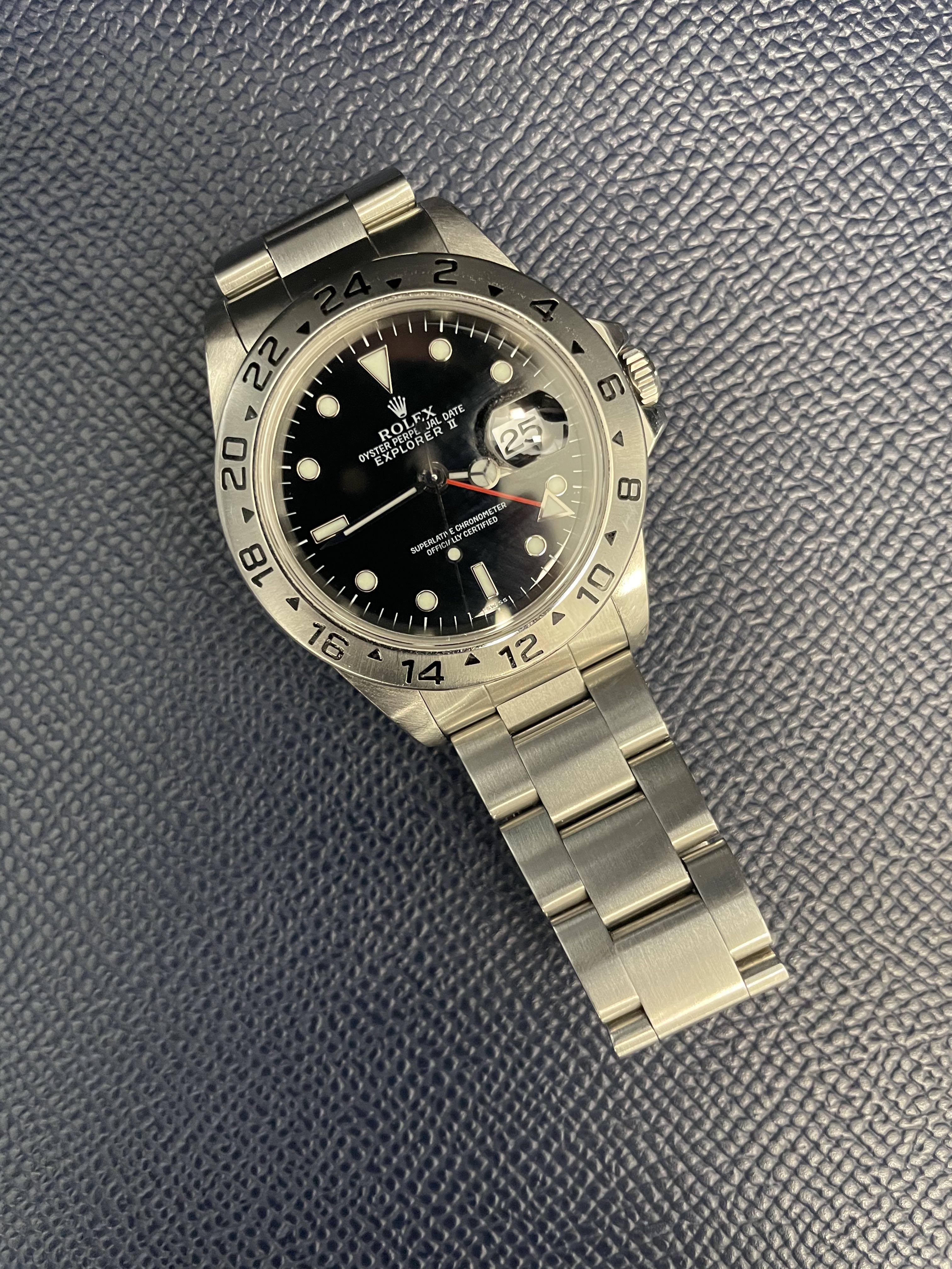 Rolex Explorer II Ref.16570 Swiss only 