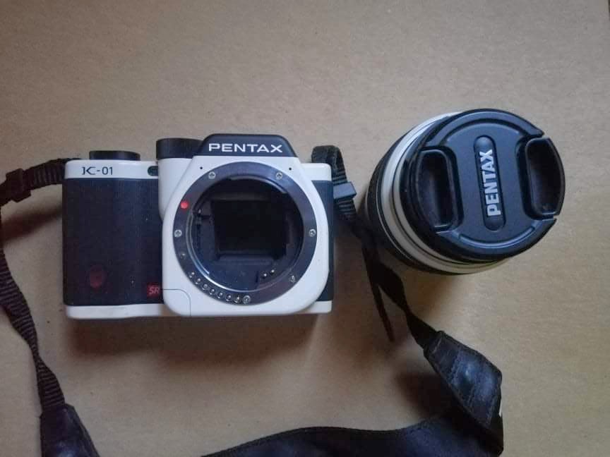 Rush Sale Pentax K 01 Slightly Used Complete Accessories With Bag Photography Cameras On Carousell