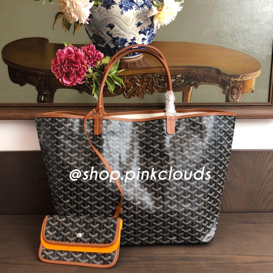 Goyard St Louis MM Navy Blue, Women's Fashion, Bags & Wallets, Tote Bags on  Carousell