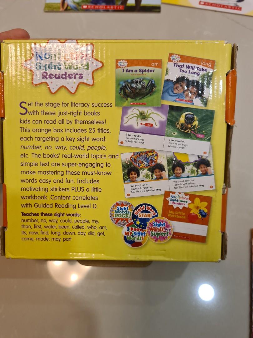 Scholastic Sight Word Readers (25 books), Hobbies & Toys, Books ...