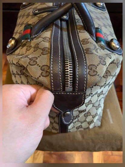 Gucci Monogram Match Ball Boston Bag Gucci