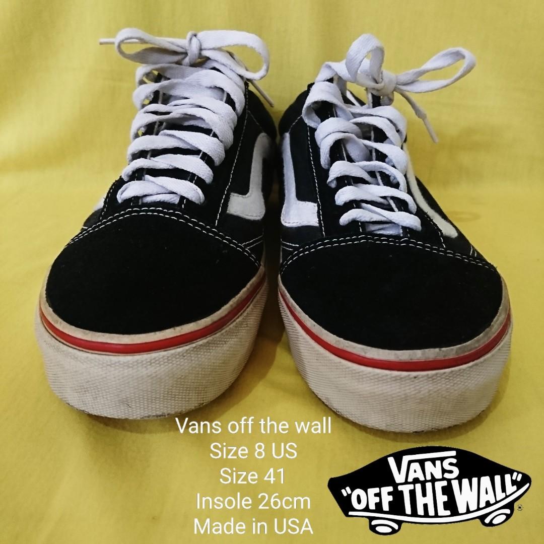 Sepatu hot sale vans usa