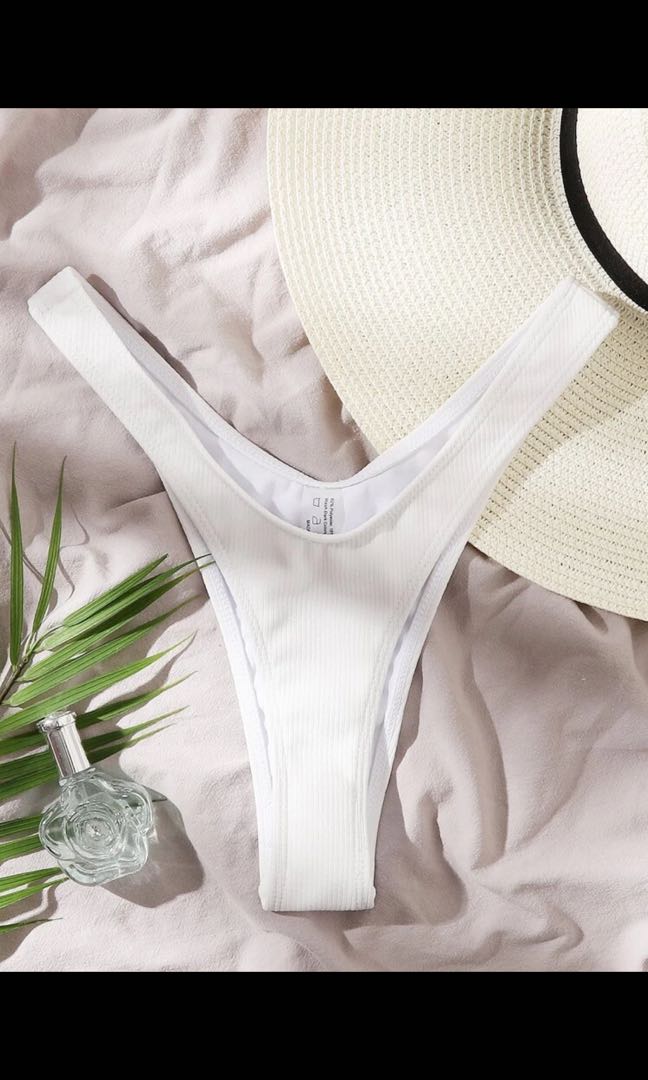 Shein white bikini bottoms clearance