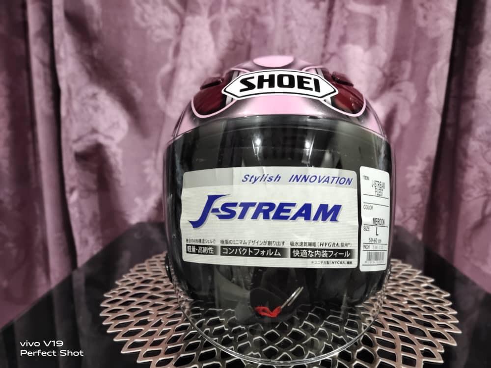 SHOEI JSTREAM FLEST COPY ORIGINAL 1TO1, Motorbikes on Carousell