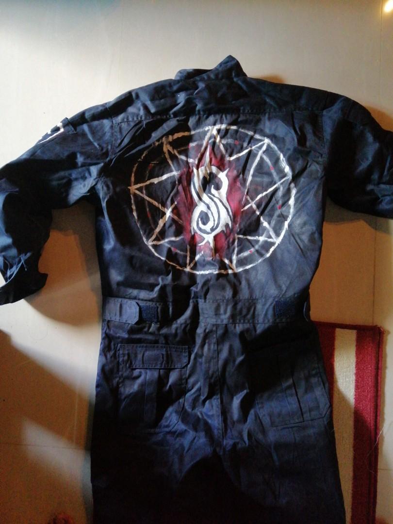 Slipknot handmade jumpsuit, Men's Fashion, Tops Sets, Shirts on