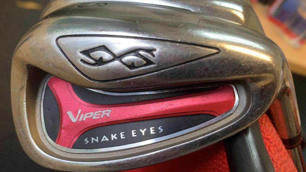 SNAKE EYES VIPER GOLF CLUBS 59 P,A,S(8pcs), Sports Equipment, Sports