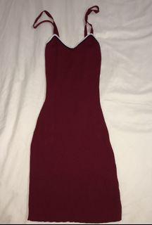 Something Borrowed Red Knit Dress