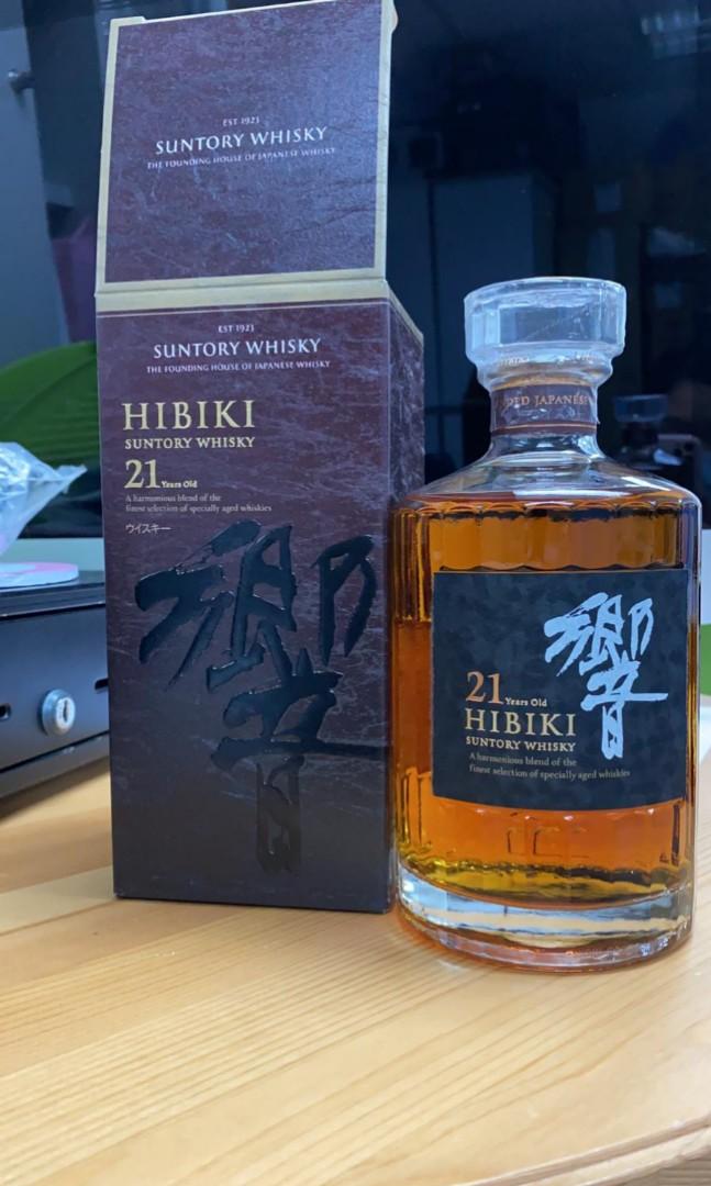 Suntory 三得利hibiki 21 Years Old 響21年 嘢食 嘢飲 酒精類飲品 Carousell