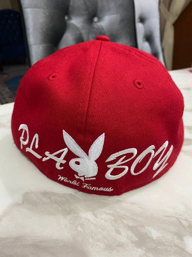 Supreme Playboy 59FIFTY キャップ 赤 Supreme Playboy 59FIFTY