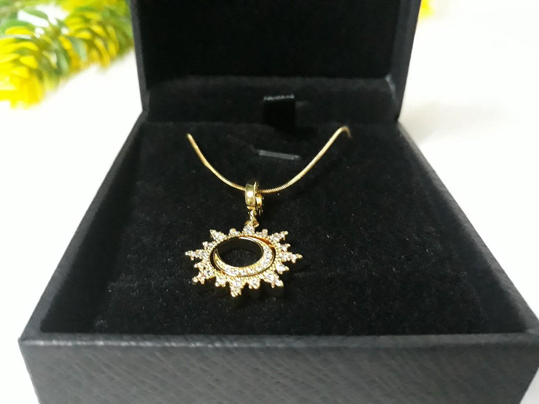 Tala by kyla store solar eclipse necklace