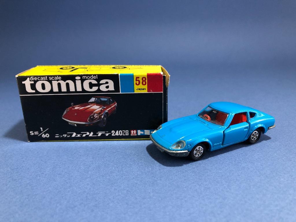 日本製tomy Tomica 58 Nissan Fairlady 240zg 舊轆 玩具 遊戲類 玩具 Carousell